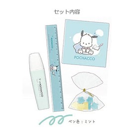 Pochacco [Stationery Set] Clear Pouch Gift Sanrio