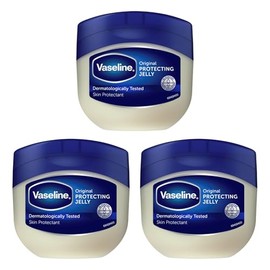 Vaseline Original moistruiser Petroleum Jelly skin care for cracked, dry skin and eczema relief 250 ml x3