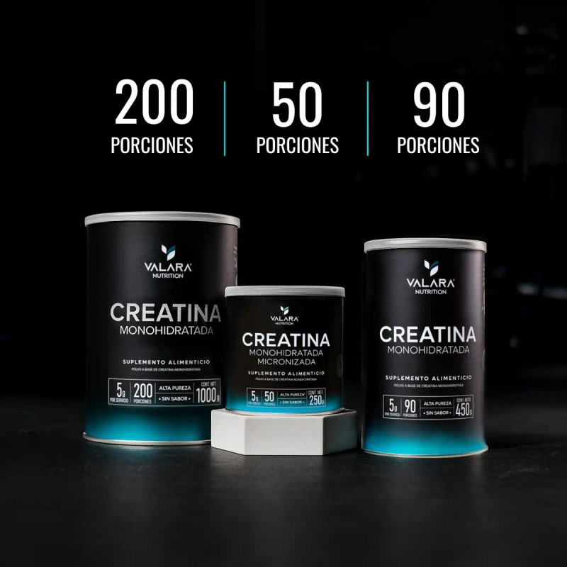 Creatina Monohidratada Micronizada Polvo Alta Pureza Certificada Scoop Dosificador Creatine