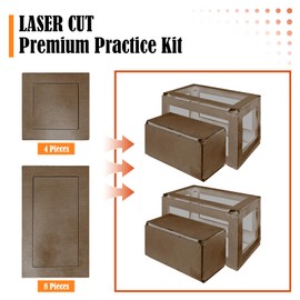 24 Pcs Welding Coupons, 11 Gauge Premium Steel Welding Kit, A36 Steel Plate Welding Equipment, 3x5 3x3 Inch Welding Practice Kit For Beginners, MIG, TIG Stick, Arc, Gas And Brazing