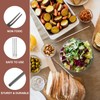 sourcing map 4 Pcs Pickle Fork, 8.6 Inch Olive Fork