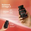 Omega 3 1000mg Nuboost 30 Cápsulas Aceite De Salmon Puro