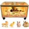 Chicken brooder Box Pine Wood brooder Box for Chicks with