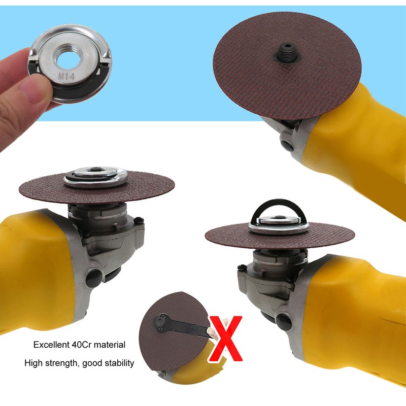 M14 Angle Grinder Locking Nut 40Cr High Strength Quick Fastening