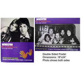 PAUL MCCARTNEY Wings Wingspan poster. The poster is not sold by PAUL MCCARTNEY