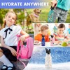 Vikaster Thermos Flask with Straw, Thermos Flask for Children, 350