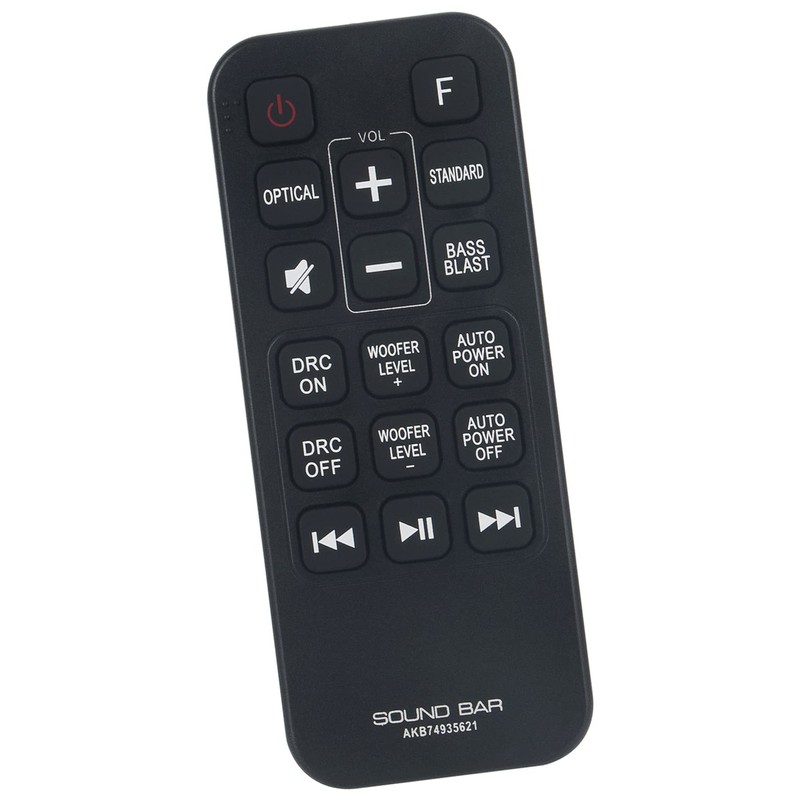 ALLIMITY AKB74935621 Remote Control Replacement for LG Soundbar SJ2 SJ2.AEUSLLK