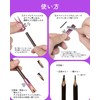 yacanova Flat Pencil Sharpener, Eye Pencil Sharpener, Eyebrow Pencil Sharpener,