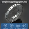 PATIKIL Galvanized Pipe Strap, 0.47 Inch x 33 FT 0.6mm