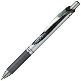 Pentel XBL77-A EnerGel Retractable Gel Ink Ballpoint Pen, 0.7 mm, Black, Bulk Set [3 Pieces]