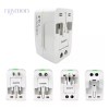 Naymon 3pz Adaptador Convertidor Clavija Corriente Universal Viaje