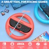 HASACOOL Switch 2 Lenkrad, 2x Lenkrad Ergonomisches für Switch 2