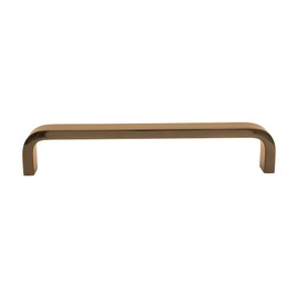 Decoranddecor Sable D-Shaped Aluminium Kitchen Cabinet Pull Handles - 224mm Hole Center, Antique Copper