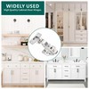 6 Pack Inset Soft Close Cabinet Hinges 105° Frameless 3