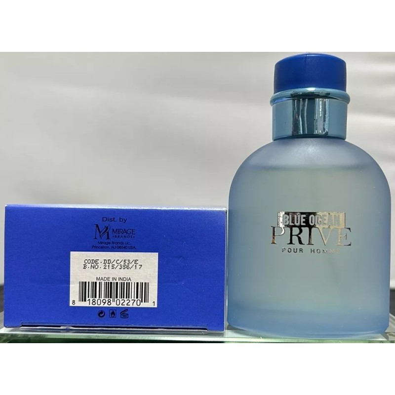 MIRAGE BLUE OCEAN PRIVE MENS 3.4 OZ EAU DE TOILETTE