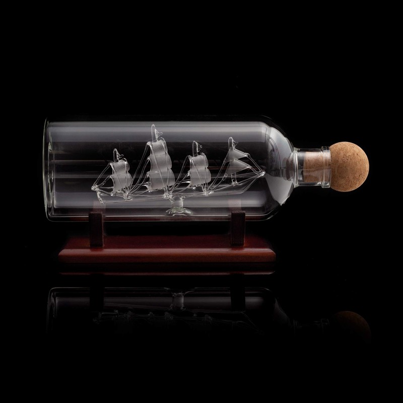 Vinology Ship in a Bottle Decanter