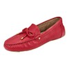 Aerosoles Women's Brookhaven Driving Style Loafer, Red Leather, Medium