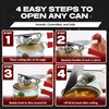 Chef Master Commercial Can Opener Heavy Duty - Manual Hand