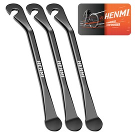 HENMI Tyre Levers Bicycle 3 Pieces Steel Bicycle Tyre Levers Strong Robust Bicycle Tyre Assembly Tool Bicycle Tyre Change Tool