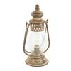 Deco 79 Metal Room Accent Lamp Distressed Antique Style Lantern