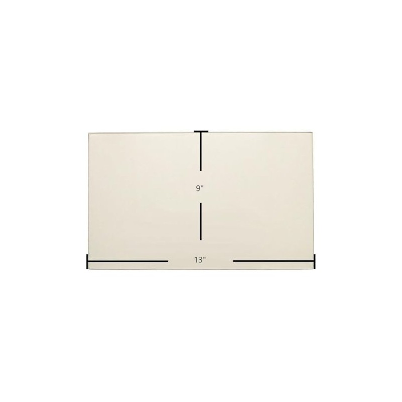 Total Hearth Osburn 1050 Ceramic Glass Panel (13" x 9")