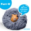 Paw Inspired Furr-O Burrowing Pet Bed with Zip-On Spandex and