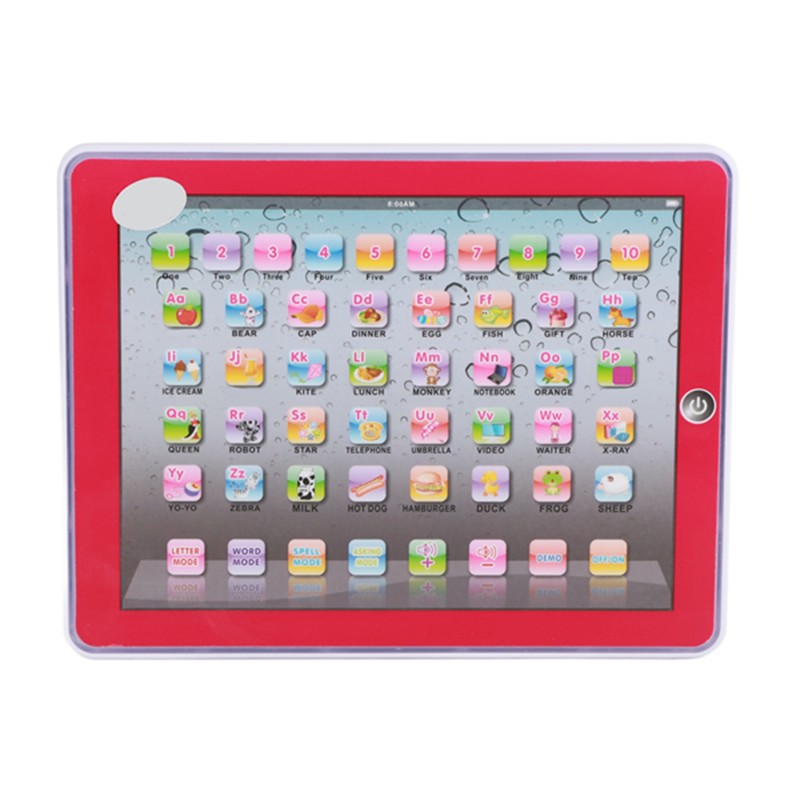 Baby Kids Toddler Learning English Machine Tablet Early Educational Study