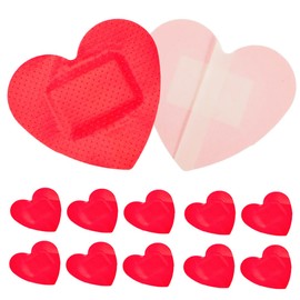 COLLBATH Cute Heart Shaped Pack Bandage for Boys and Girls Adults Patches Quick Healing