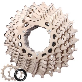 BUCKLOS 8/9/10/11/12 Speed Cassette Ultra-Light 11-25/28/32/34/36/40/42/46/50/52T Bike Cassette Fit Mountain Bike/Road Bike/XC/DH/AM,Compatible with Shimano Sram HG Hub Driver