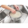 Yoshikawa SJ1383 Just Fit Round Colander (with Ring), 8.7 inches