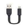 Moki Pocket Size MicroUSB SynCharge Cable, 10 cm Acc MUSBMCAPO