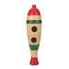 Colorful Wooden Fish Shaped Guiro Instrument Latin Percussion Musical Instruments