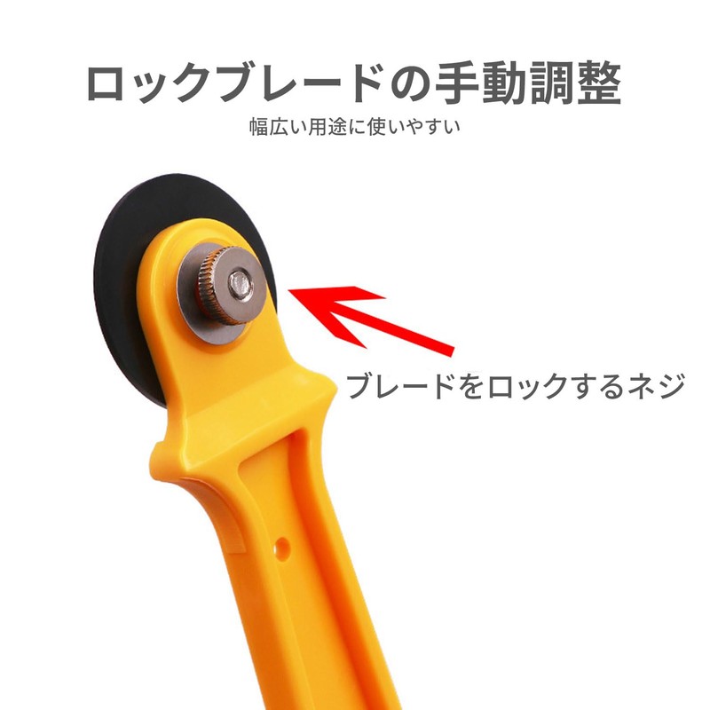 Rotary Cutter, Roller Cutter, 1.1 inches (28 mm), Rotary Cutter