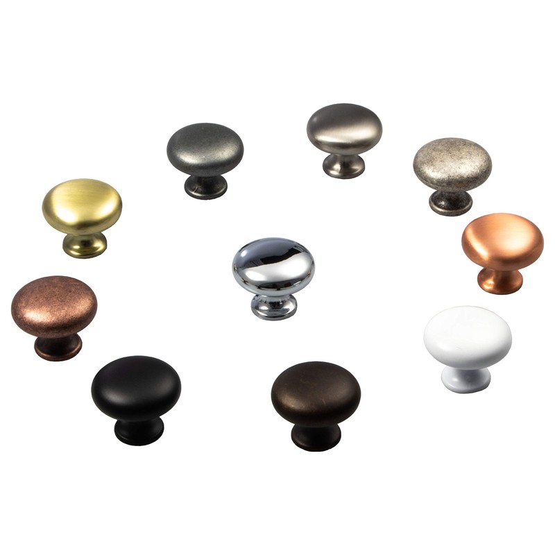 Gedotec DUKE Designer Furniture Knob Matt Copper for Drawers Elegant
