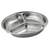 Zodiac 13381 Round Vegetable Dish 25 cm/10" 3 Division