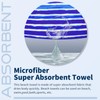 2 Pack Microfiber Thin Beach Towel Lightweight 71x32 Oversized Extra