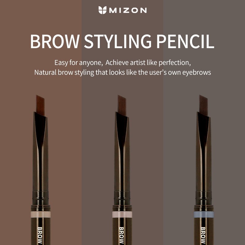 Mizon Brow Styling Pencil, Gray