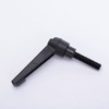 Anawakia Clamping Lever Handle, M12 Stainless Steel Male Thread, Adjustable