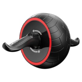 GODBOD Ab Roller Wheel for Core Workouts - Ultra-Wide Fitness Roller with Non-Slip Ergonomic Handles, Automatic Rebound Design, Home Gym Equipment for Abs, Strength Training, and Abdominal Muscle Toning