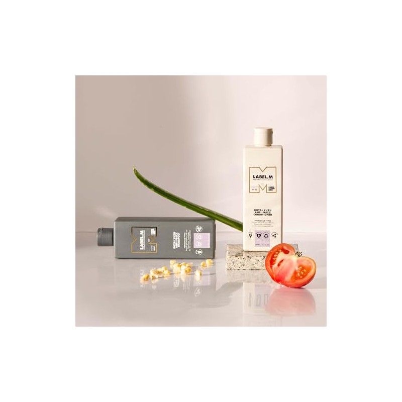LABEL.M Royal Yuzu Anti-Frizz Shampoo 300ml – With Recyclable Pump