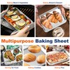 P&P CHEF 10.5 Inch Baking Cookie Sheet, Oven Pan Tray