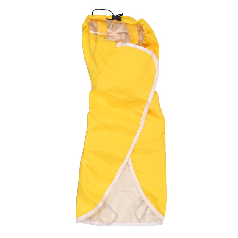 Hoodie Dog Raincoat Adjustable Reflective Windproof Lightweight Pet Rain Jacket