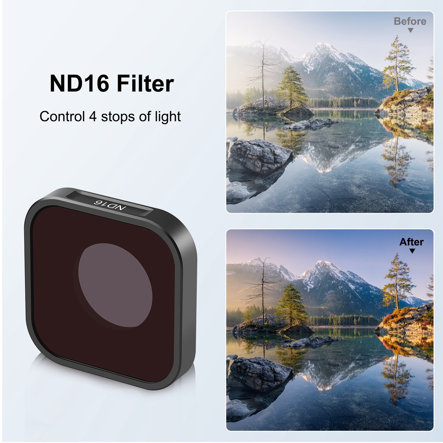 ND Lens Filter Double Sided Multilayer Coating ND Filter for Camera ...
