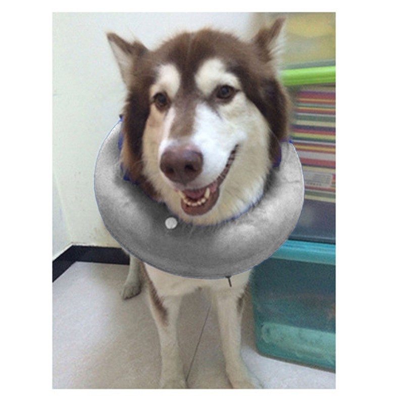 Inflatable Dog Neck Collar PVC Soft Keep Warm Dog Cone