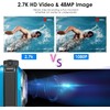 Helangel Digital Camera Waterproof Full HD 2.7K 48MP Underwater Camera