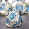 Sage's Portal Artificer's Core Metal DND Dice 7 Piece Polyhedral