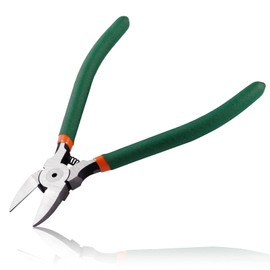 LEONTOOL 6 Inches Side Cutter, Precision Diagonal Pliers, Flush Cutter with Spring, Wire Cutter Wire Cutting Pliers for Electronics Wires Jewelry Zip Ties Cutting