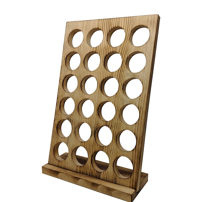 Gianna's Home Rustic Farmhouse Country Distressed Wood Coffee Pod Holder
