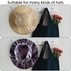 Funtery XXL Cowboy Hat Cover Cowboy Hat Rain Covers Plastic