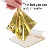 MKUCCD 200 Sheets Imitation Gold Leaf, Gold Foil Sheets for